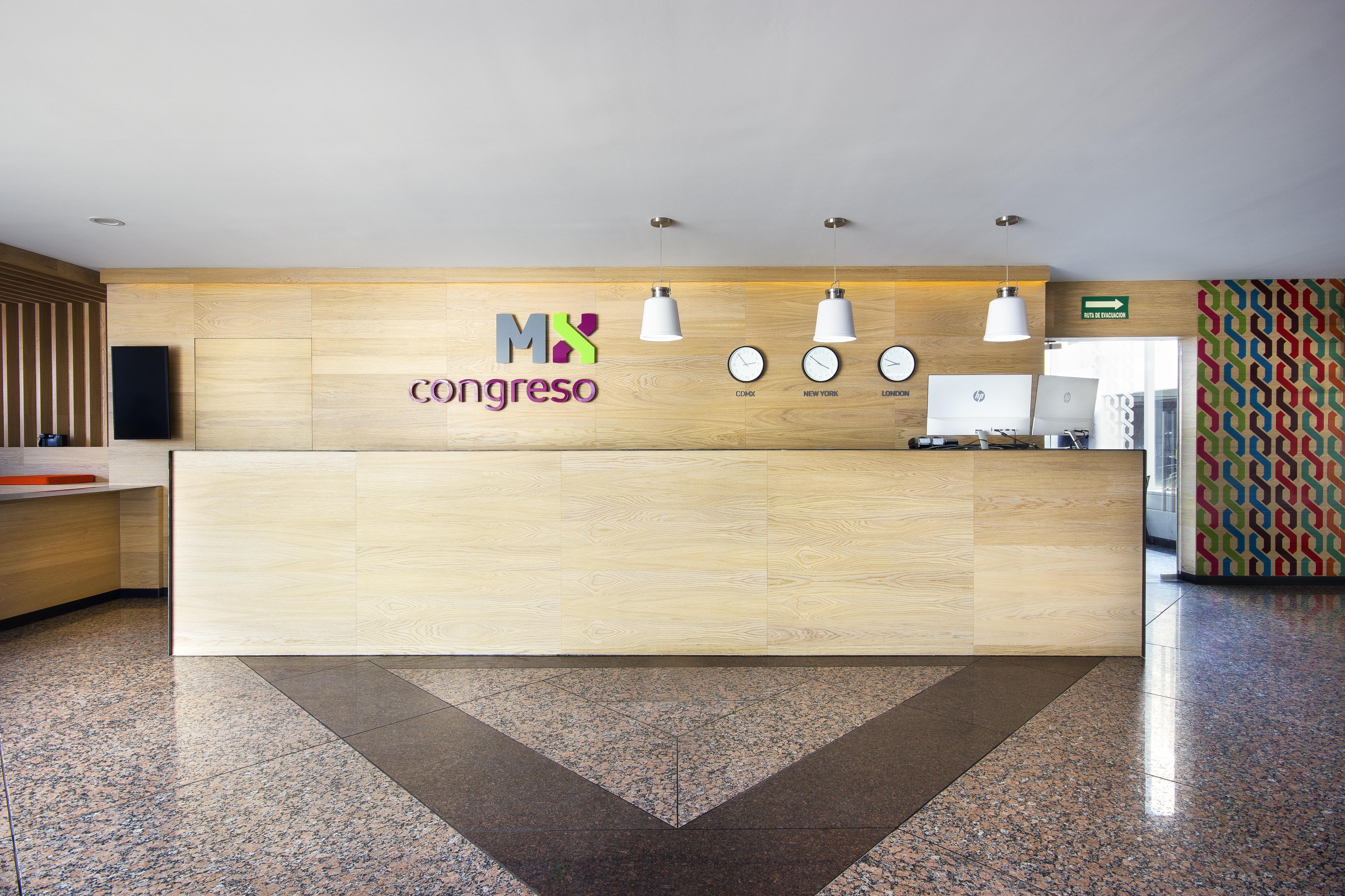 Hotel Mx Congreso Mexico-stad Buitenkant foto