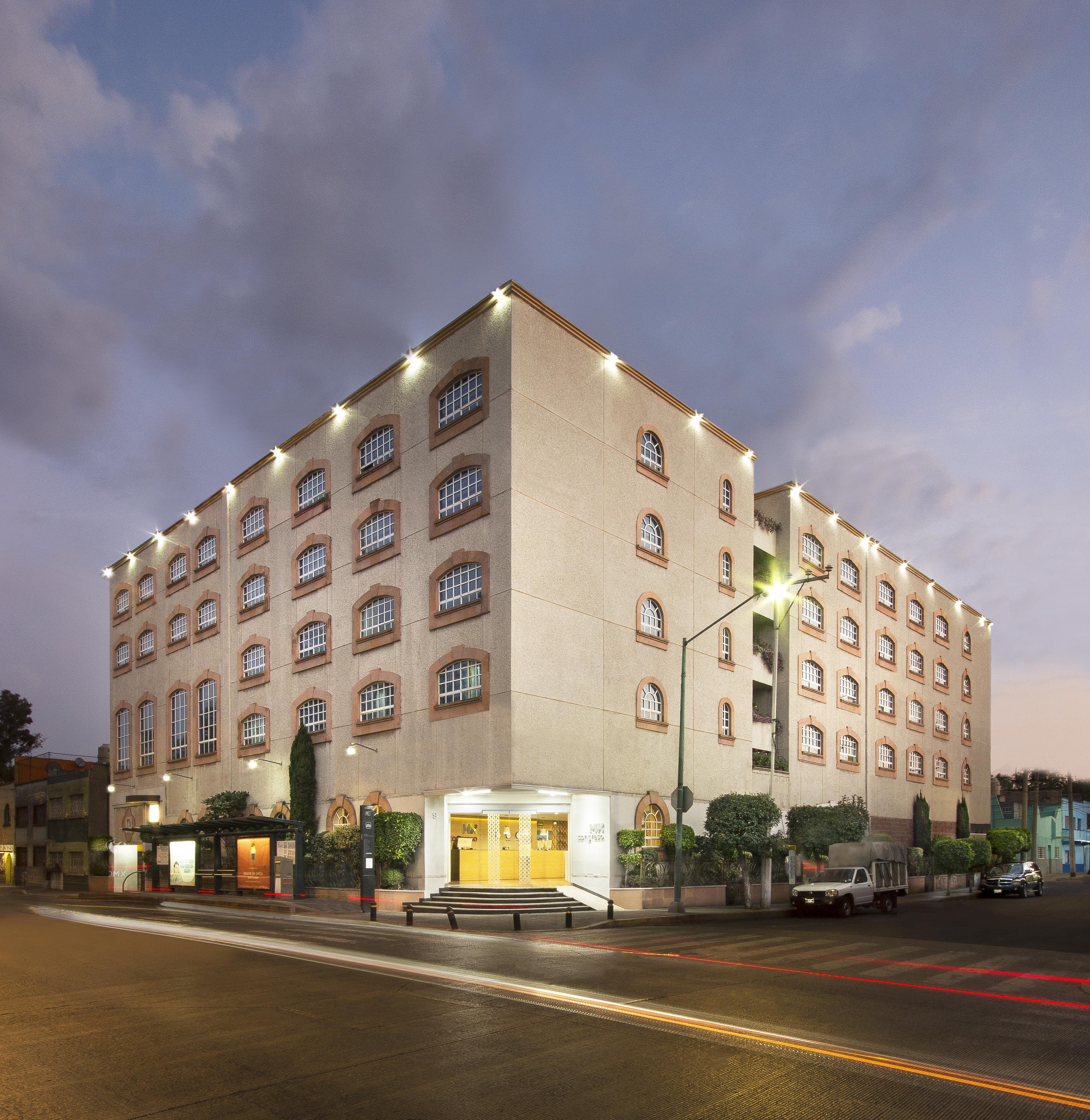 Hotel Mx Congreso Mexico-stad Buitenkant foto